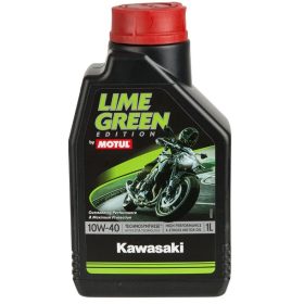 Olaj Kawasaki Motul 10W40 Lime Green