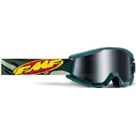 Szemüveg FMF Powercore off-road zöld