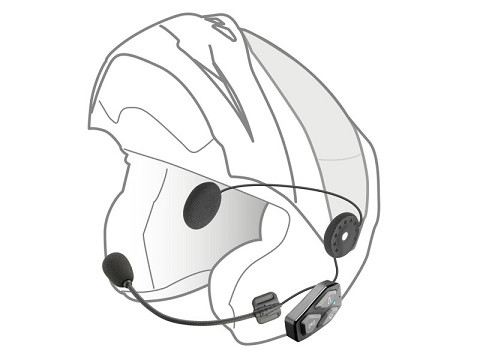 Bukósisak kommunikáció Interphone U-COM 3 